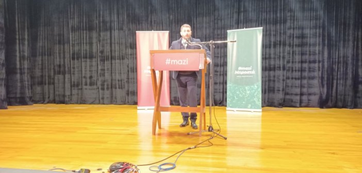 Νίκος Ανδρουλάκης από Αγρίνιο: “Η Ν.Δ. και ο ΣΥΡΙΖΑ έχουν διαμορφώσει ένα τοξικό δικομματισμό που διχάζει τον ελληνικό λαό” (ΦΩΤΟ+VIDEO)