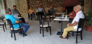 ΚΚΕ: Περιοδεία Παπαναστάση σε Νεοχώρι και Κατοχή (φωτο)