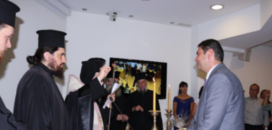 Αμφιλοχία: H ορκωμοσία νεοεκλεγέντα Δημάρχου Γιώργου Κατσούλα